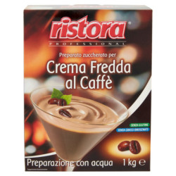 RISTORA PROFESIONAL PREPARADO AZUCARADO PARA CREMA DE CAFÉ FRÍA 1 KG