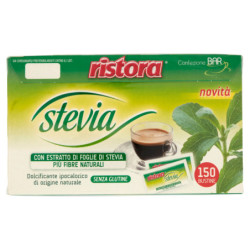 RISTORA STEVIA LOW-CALORIE SWEETENER OF NATURAL ORIGIN SACHETS 150 X 1 G