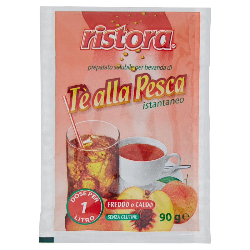 RISTORA SOLUBLE PREPARATION FOR INSTANT PEACH TEA DRINK 90 G