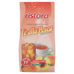 RISTORA PREPARADO SOLUBLE PARA BEBIDA INSTANTÁNEA DE TÉ DE MELOCOTÓN 1 KG