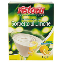 RISTORA PROFESSIONAL PRÉPARATION SUCRÉE POUR SORBET CITRON 1 KG