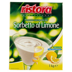 RISTORA PROFESSIONAL PRÉPARATION SUCRÉE POUR SORBET CITRON 1 KG