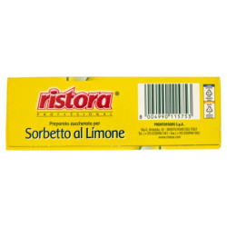 ristora Professional Preparato zuccherato per Sorbetto al Limone 1 Kg