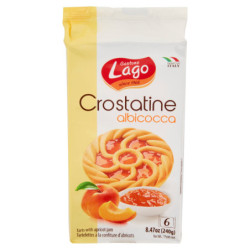 Gastone Lago Crostatine albicocca 6 x 40 g