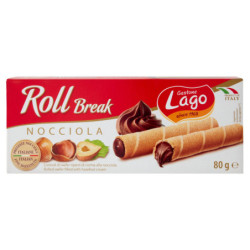 Gastone Lago Roll Break Nocciola 80 g