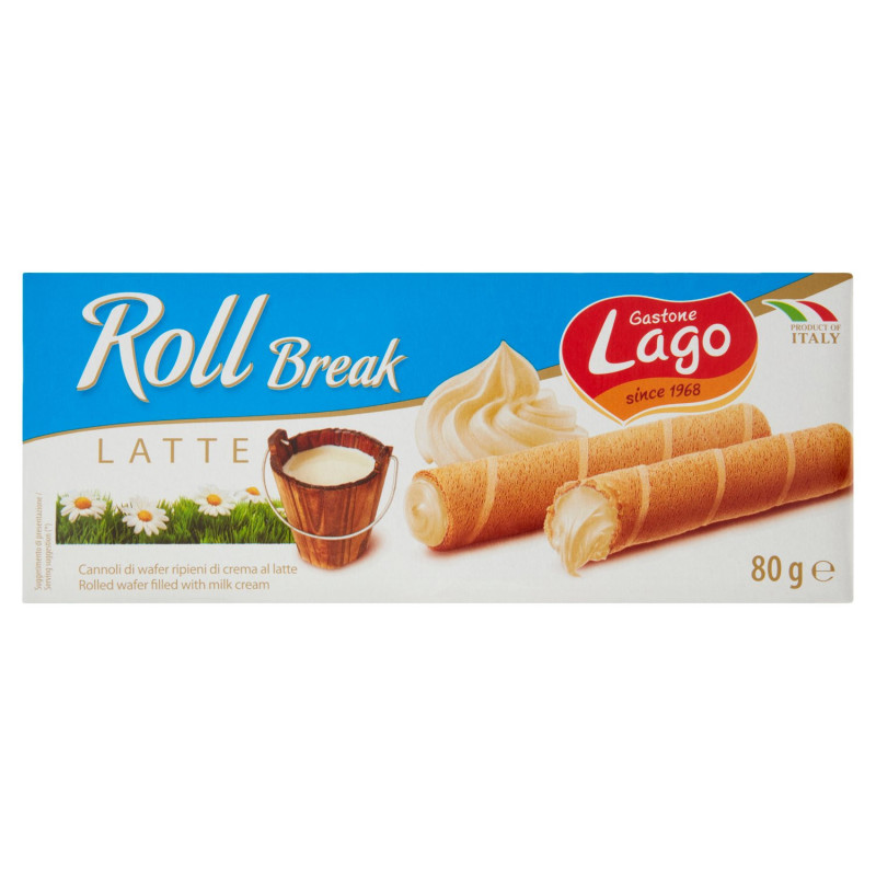 GASTONE LAGO ROLL BREAK LATTE 80 G