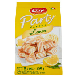 GASTONE LAGO OBLEAS DE FIESTA LIMÓN 250 G