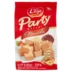 GASTONE LAGO PARTY HAZELNUT WAFERS 250 G