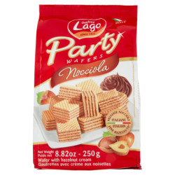 GASTONE LAGO PARTY HAZELNUT WAFERS 250 G