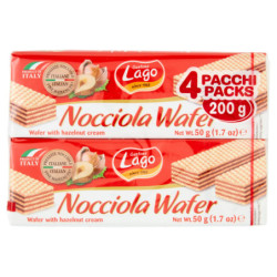 GASTONE LAGO NOCCIOLA WAFER 4 X 50 G