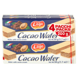 GASTONE LAGO CACAO OBLEA 4 X 50 G