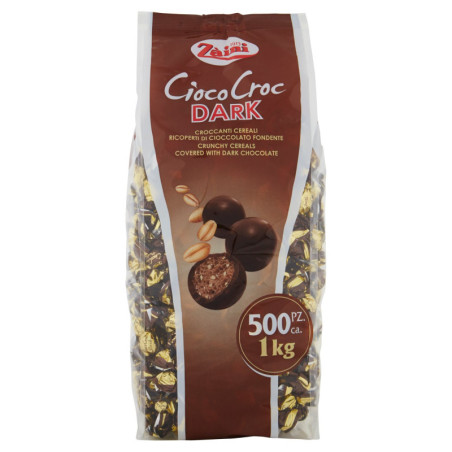 ZÀINI CIOCOCROC DARK CROCCANTI CEREALI RICOPERTI DI CIOCCOLATO FONDENTE 1000 G