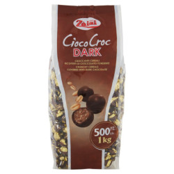 ZÀINI CIOCOCROC CÉRÉALES NOIRES CROUSTILLANTES RECOUVERTES DE CHOCOLAT NOIR 1000 G