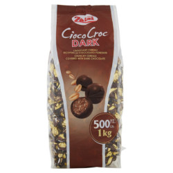 ZÀINI CIOCOCROC CEREALES CRUJIENTES NEGROS CUBIERTOS DE CHOCOLATE NEGRO 1000 G