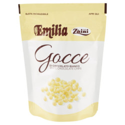 Zàini Emilia Gocce di Cioccolato Bianco 180 g