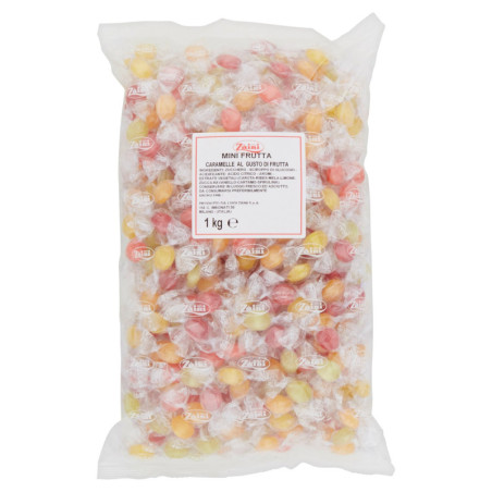 BONBONS À GOÛT DE FRUITS ZÀINI MINI FRUTTA 1 KG