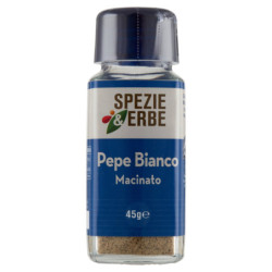 Spezie & Erbe Pepe Bianco Macinato 45 g