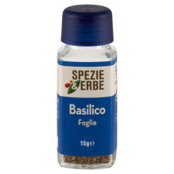 ÉPICES & HERBES FEUILLES DE BASILIC 15 G