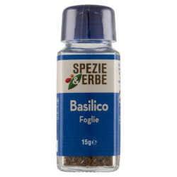 ÉPICES & HERBES FEUILLES DE BASILIC 15 G