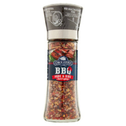 LA DROGHERIA 1880 BBQ PORK & RIBS HOT & SPICY CON PEPERONCINO E PEPE NERO 105 G