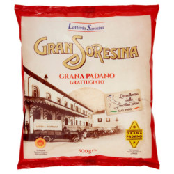 Gran Soresina Grana Padano DOP Grattugiato 500 g