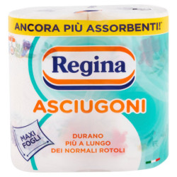 PAPEL COCINA REGINA ASCIUGONI 2 ROLLOS