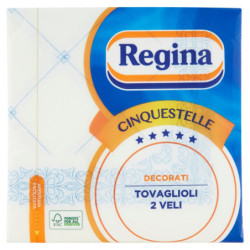 Regina Cinquestelle tovaglioli 2 veli 38x38 43 pezzi