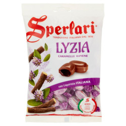 SPERLARI LYZIA CANDIES FILLED WITH ITALIAN LICORICE 175 G