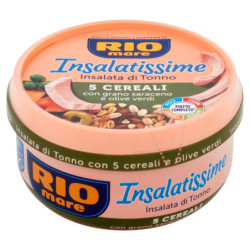 Rio mare Insalatissime Insalata di Tonno 5 Cereali con grano saraceno e olive verdi 220 g