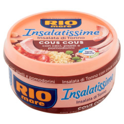 Rio mare Insalatissime Insalata di Tonno Cous Cous con ceci, piselli e pomodorini 220 g