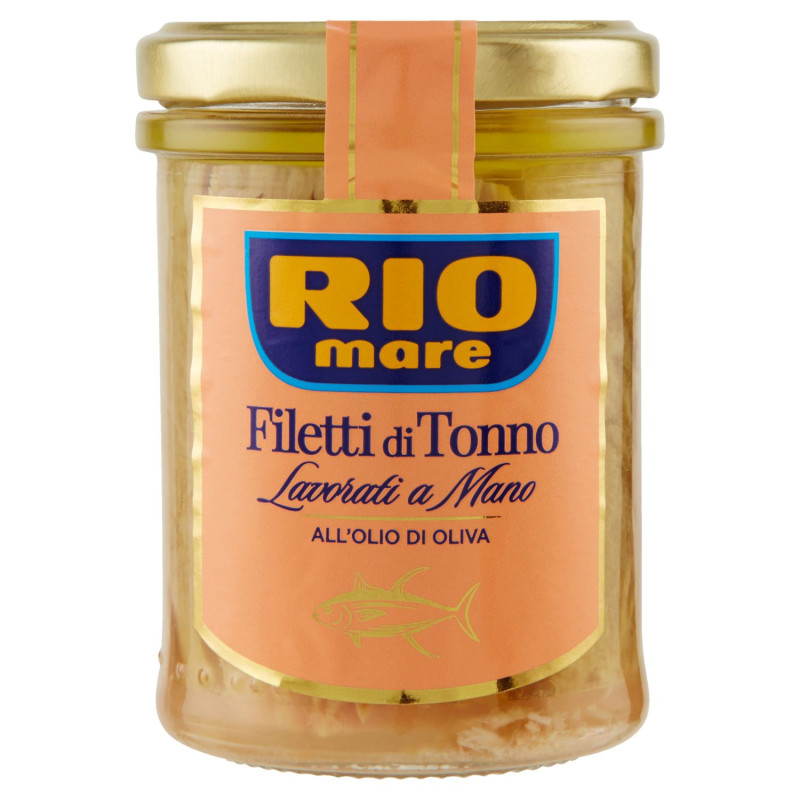 FILETES DE ATÚN RIO MARE EN ACEITE DE OLIVA 180 G