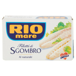 RIO MARE FILETES DE CABALLA AL NATURAL 125 G