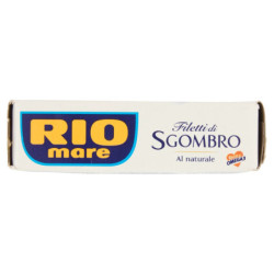 RIO MARE FILETES DE CABALLA AL NATURAL 125 G