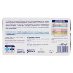 RIO MARE FILETE DE SALMÓN AL VAPOR NATURAL 125 G