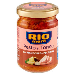 RIO MARE PESTO DE ATÚN CON ALMENDRAS Y PECORINO 130 G