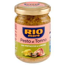 PESTO DE THON RIO MARE AUX PISTACHES ET CITRON 130 G