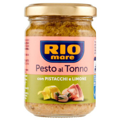 RIO MARE PESTO AL TONNO CON PISTACCHI E LIMONE 130 G