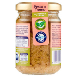 PESTO DE THON RIO MARE AUX PISTACHES ET CITRON 130 G