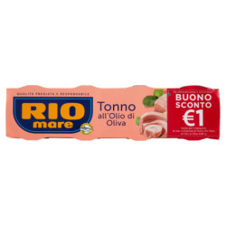 Rio mare Tonno all'Olio di Oliva 4 x 80 g