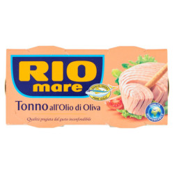 ATÚN DE RIO MARE EN ACEITE DE OLIVA 2 X 160 G