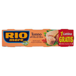 RIO MARE TUNA IN OLIVE OIL 4 X 120 G