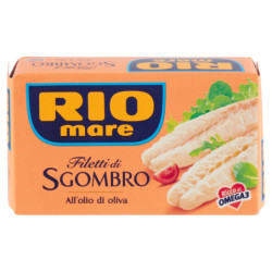 FILETES DE MACKERE DE RIO MARE EN ACEITE DE OLIVA 125 G