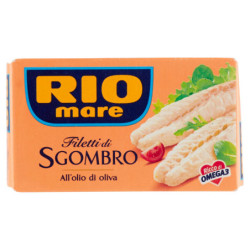 RIO MARE MACKERE FILLETS IN OLIVE OIL 125 G