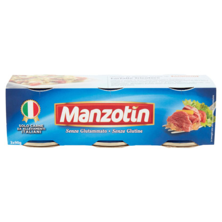 MANZOTIN 3 X 90 G