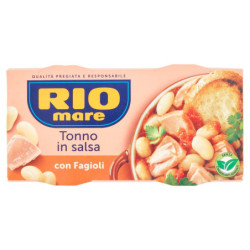 RIO MARE THUNFISCH IN SAUCE MIT BOHNEN 2 X 160 G