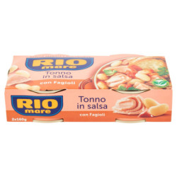 RIO MARE THUNFISCH IN SAUCE MIT BOHNEN 2 X 160 G