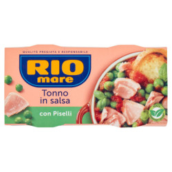 RIO MARE THUNFISCH IN SAUCE MIT ERBSEN 2 X 160 G