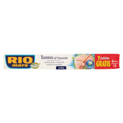 RIO MARE ATUN AL NATURAL 4 X 80 G