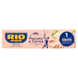 Rio mare Tonno all'Olio di Oliva Pescato a Canna 3+1 x 80 g