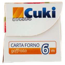 CUKI COOKS PAPEL HORNEAR ANTIADHERENTE GOFRADO 6 M